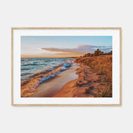 Lake Michigan Landscape Color Poster