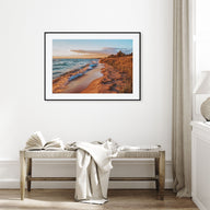 Lake Michigan Landscape Color Poster