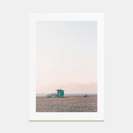 Lifeguard Stand Photo Color No 6 Poster
