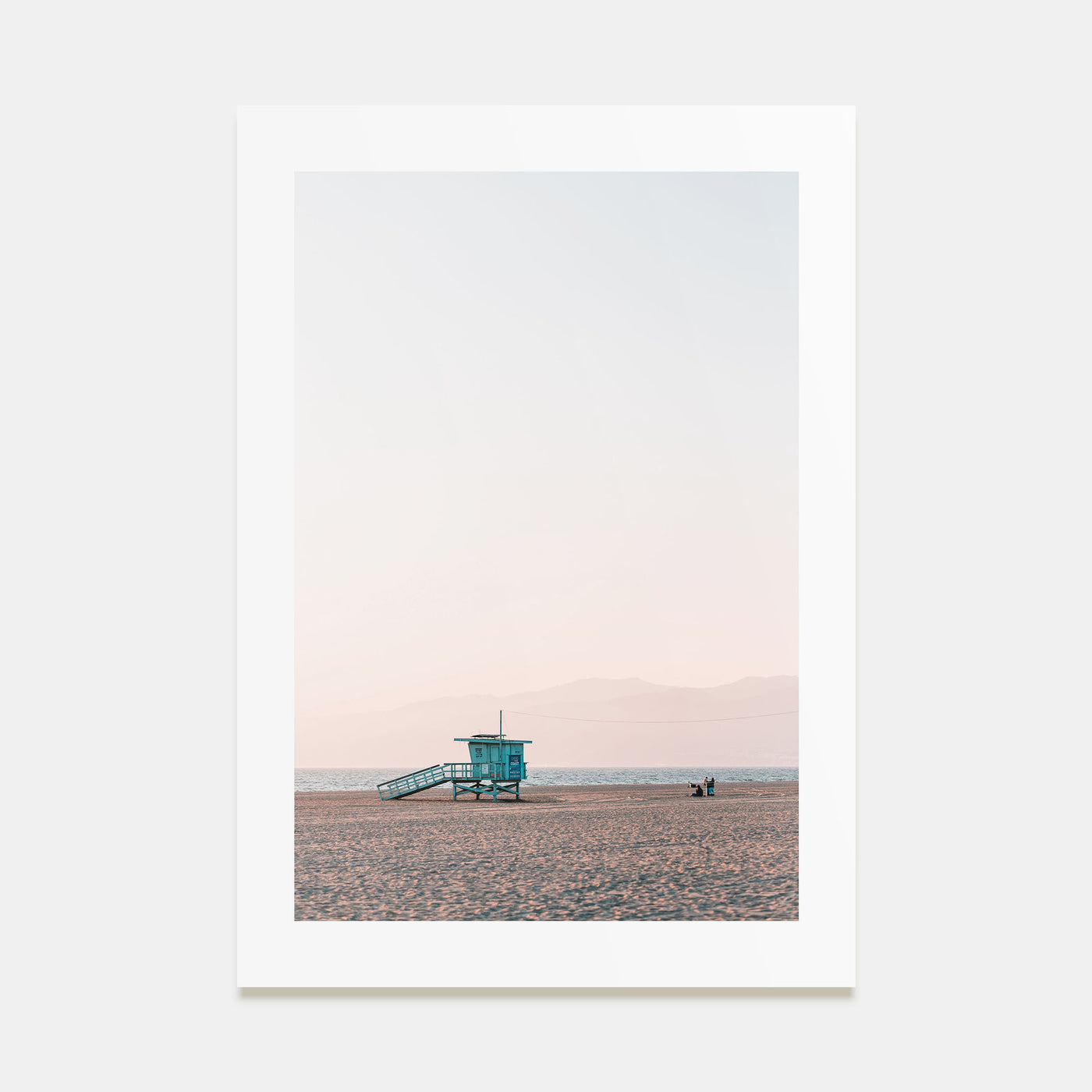 Lifeguard Stand Photo Color No 6 Poster