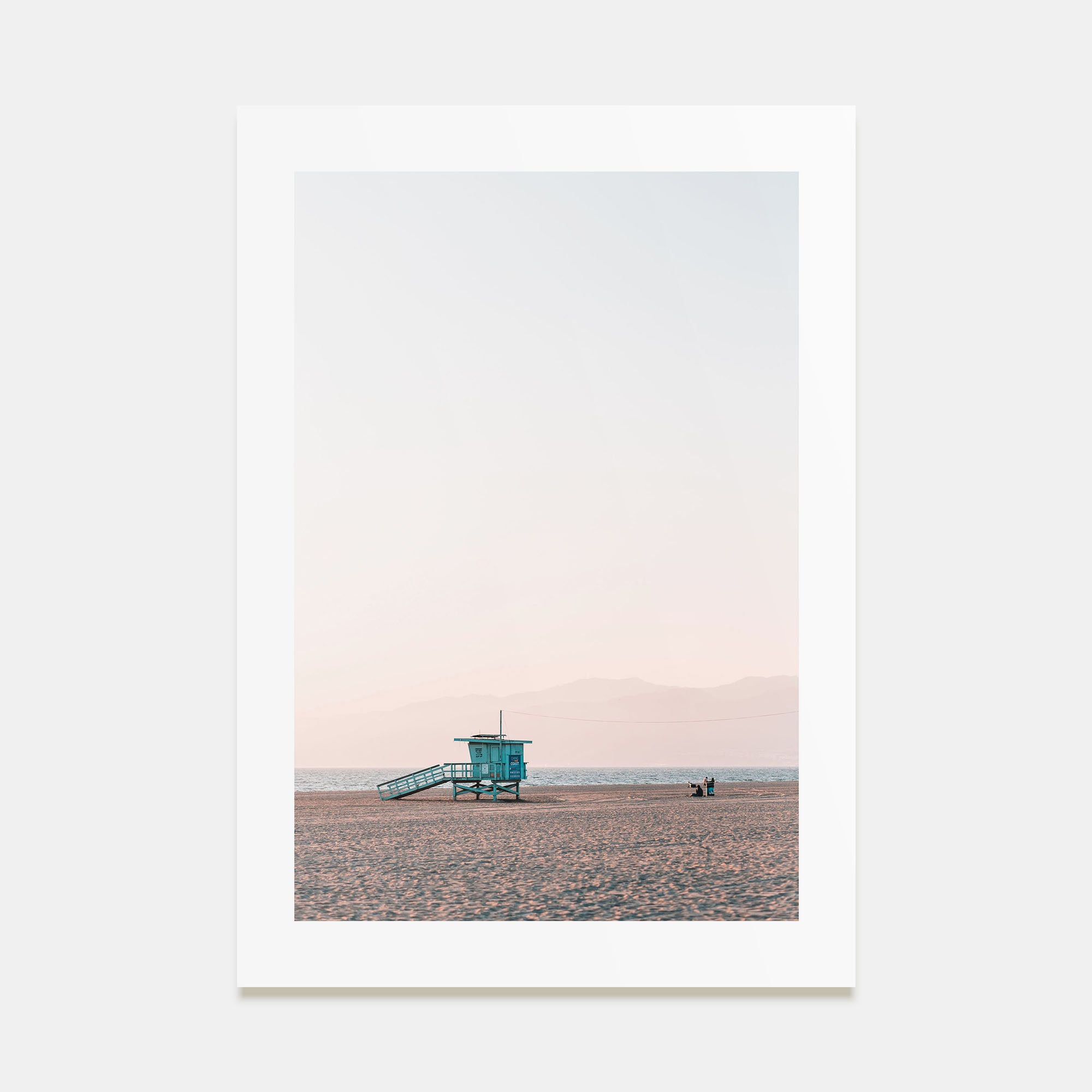 Lifeguard Stand Photo Color No 6 Poster
