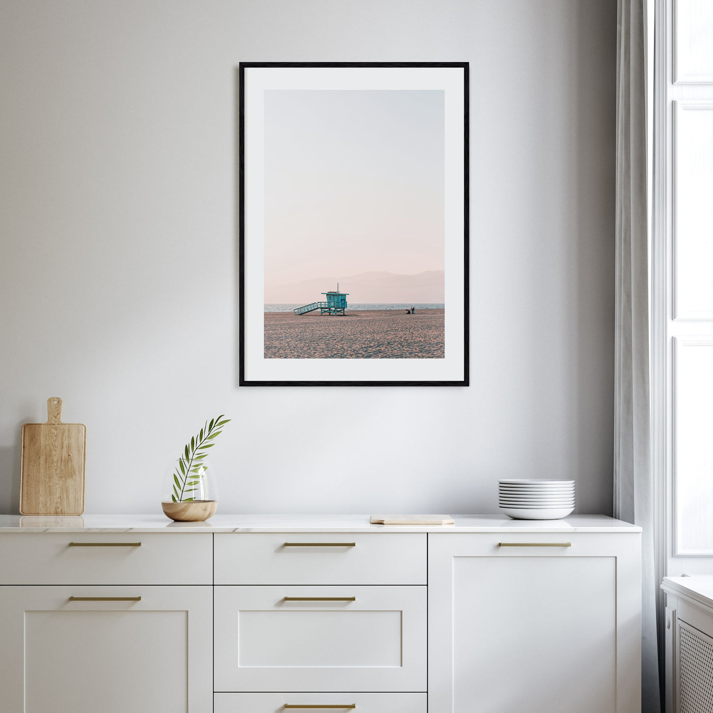 Lifeguard Stand Photo Color No 6 Poster