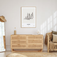 London Drawn No 1 Poster