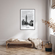 London Portrait B&W No 1 Poster