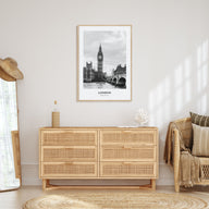 London Portrait B&W No 1 Poster