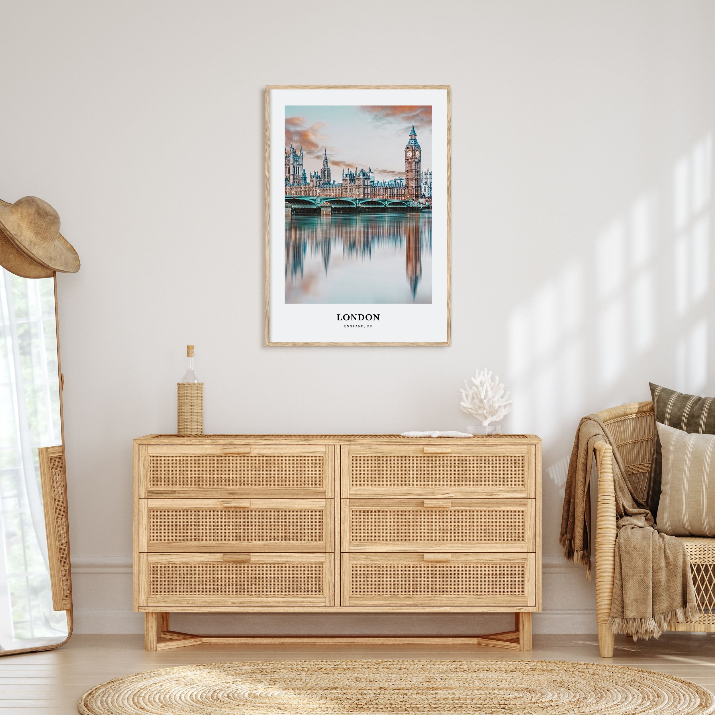 London Portrait Color No 1 Poster