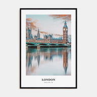 London Portrait Color No 1 Poster