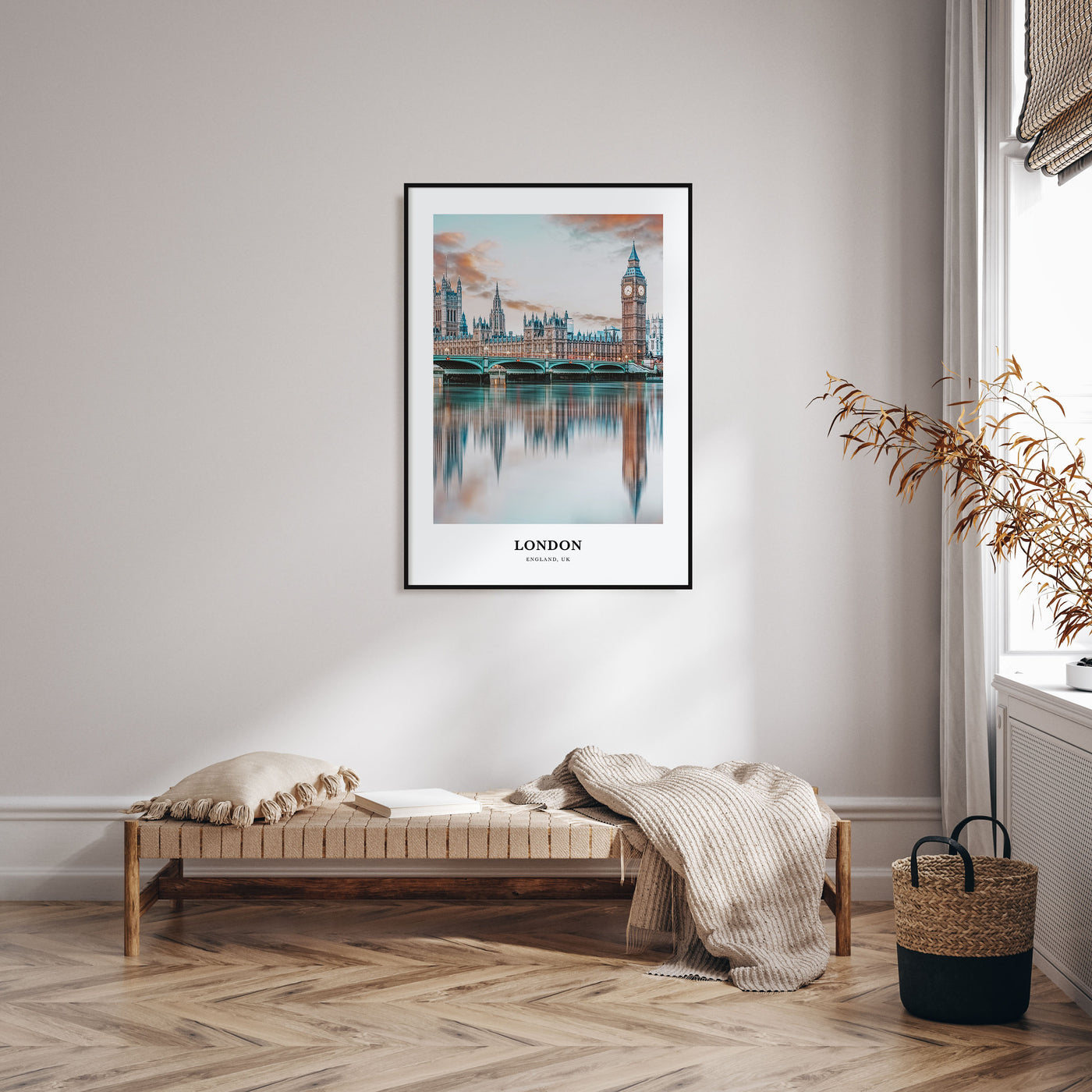 London Portrait Color No 1 Poster