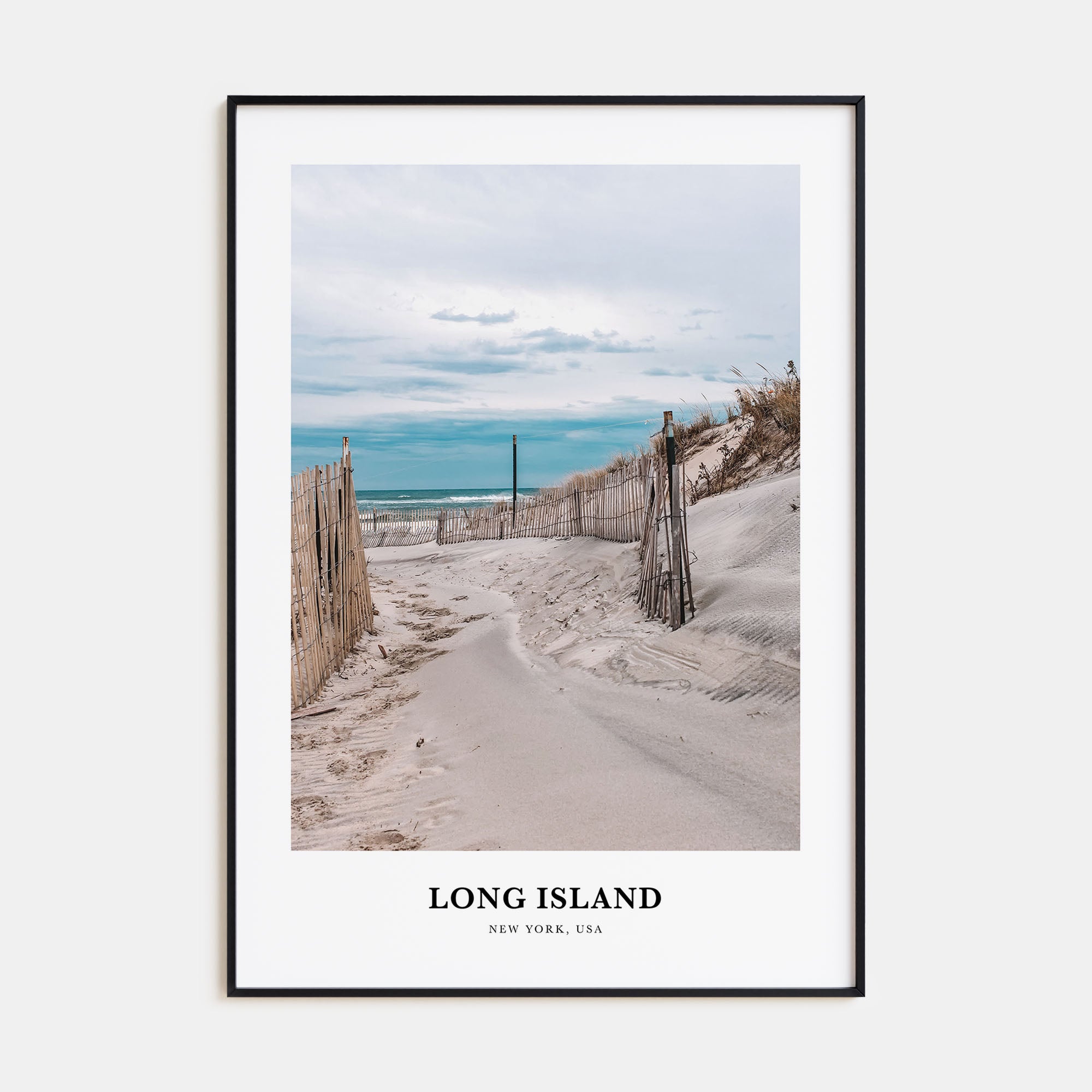Long Island Portrait Color No 2 Poster