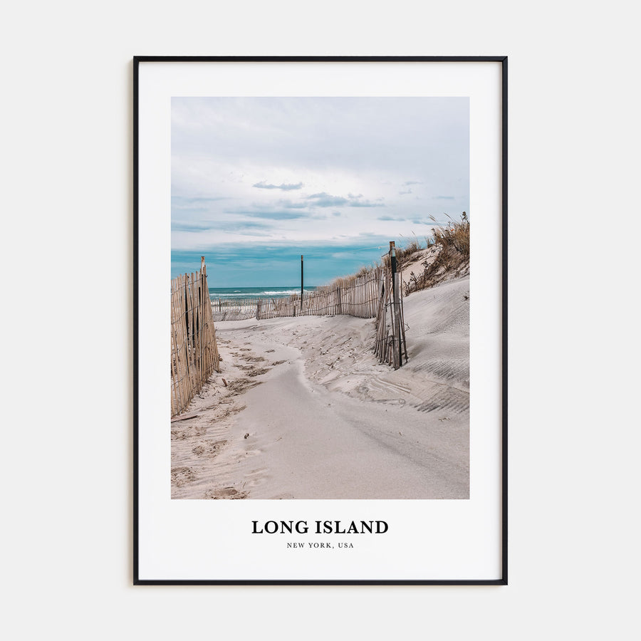 Long Island Portrait Color No 2 Poster