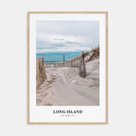 Long Island Portrait Color No 2 Poster