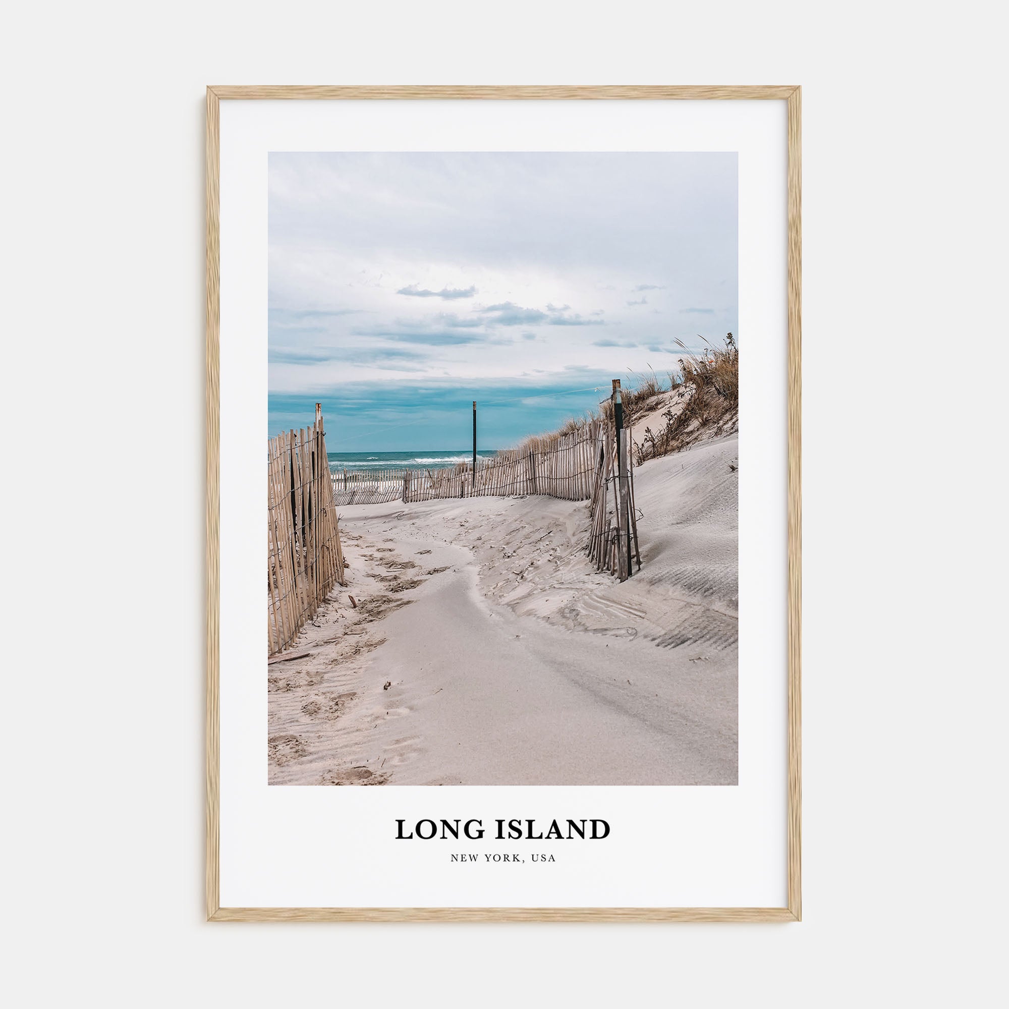 Long Island Portrait Color No 2 Poster