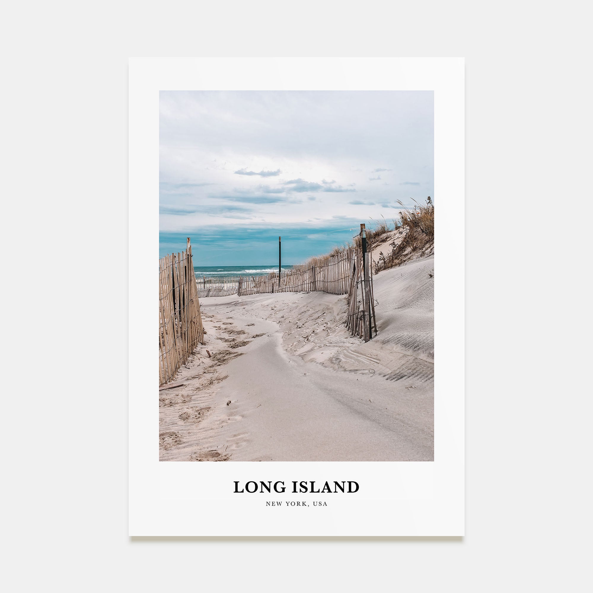 Long Island Portrait Color No 2 Poster
