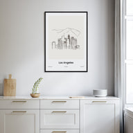 Los Angeles Drawn No 1 Poster