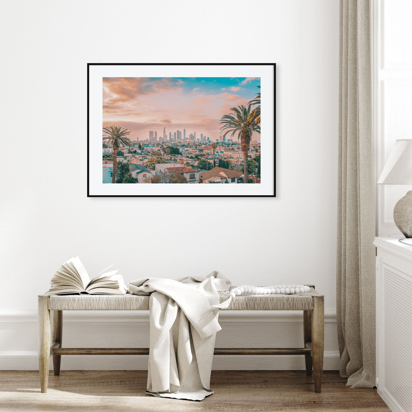 Los Angeles Landscape Color Poster