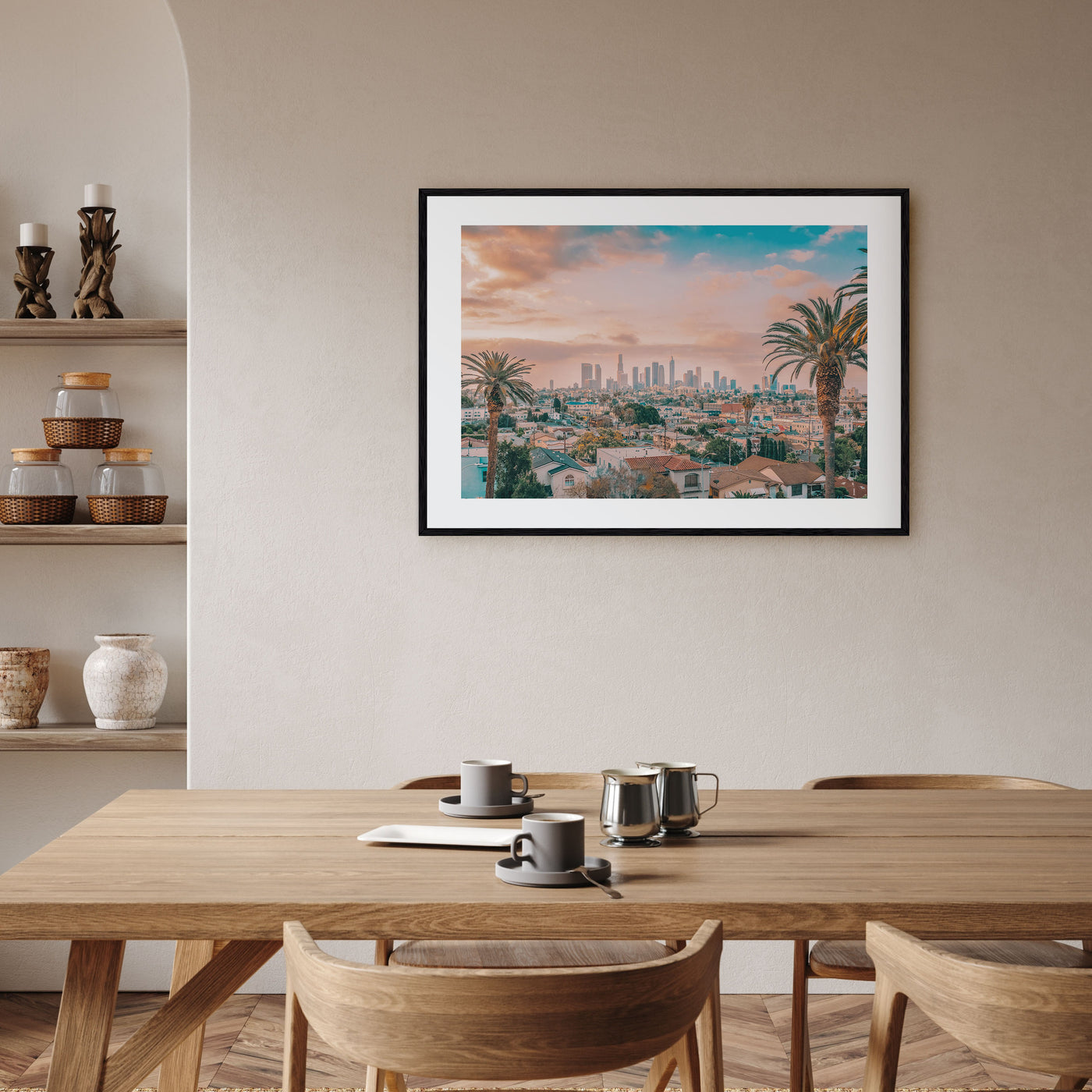 Los Angeles Landscape Color Poster
