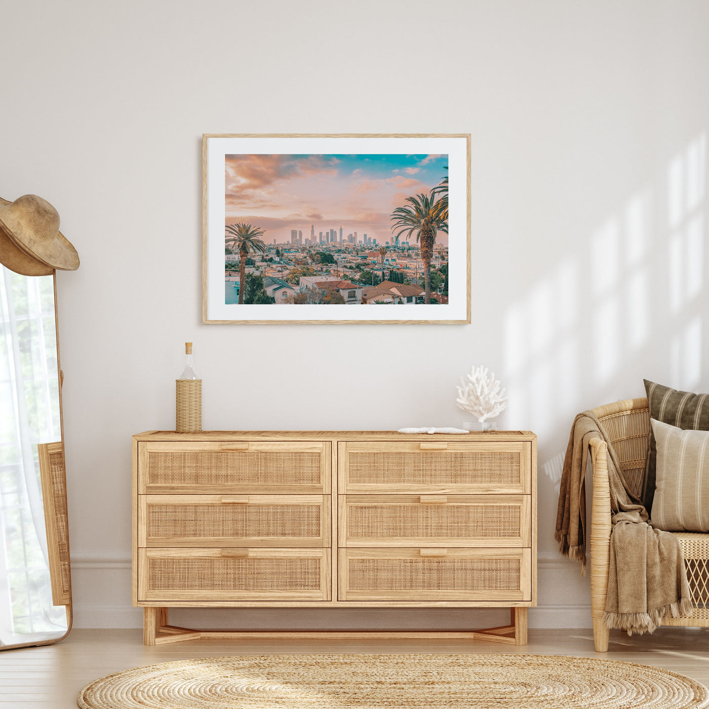 Los Angeles Landscape Color Poster