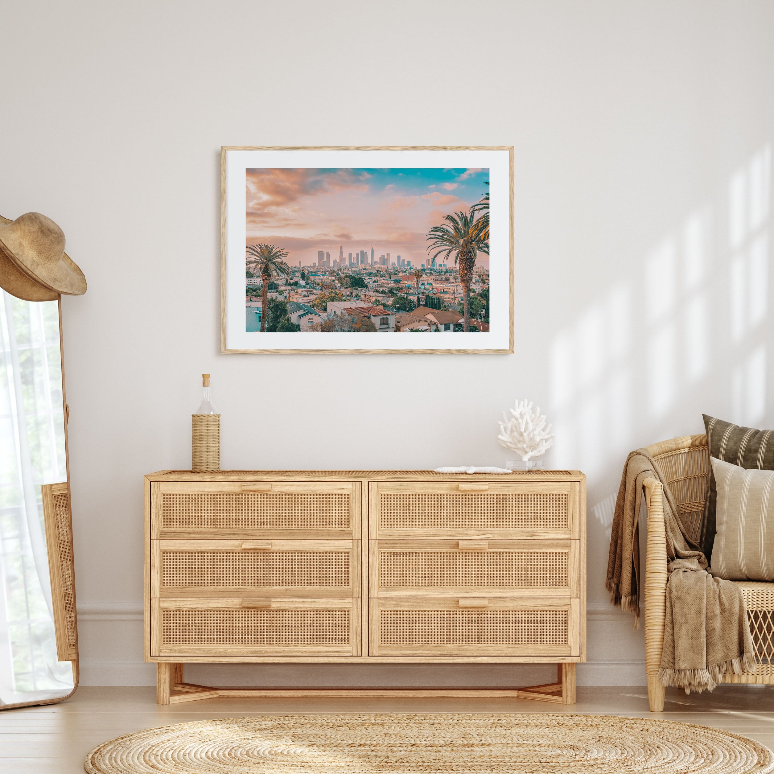 Los Angeles Landscape Color Poster