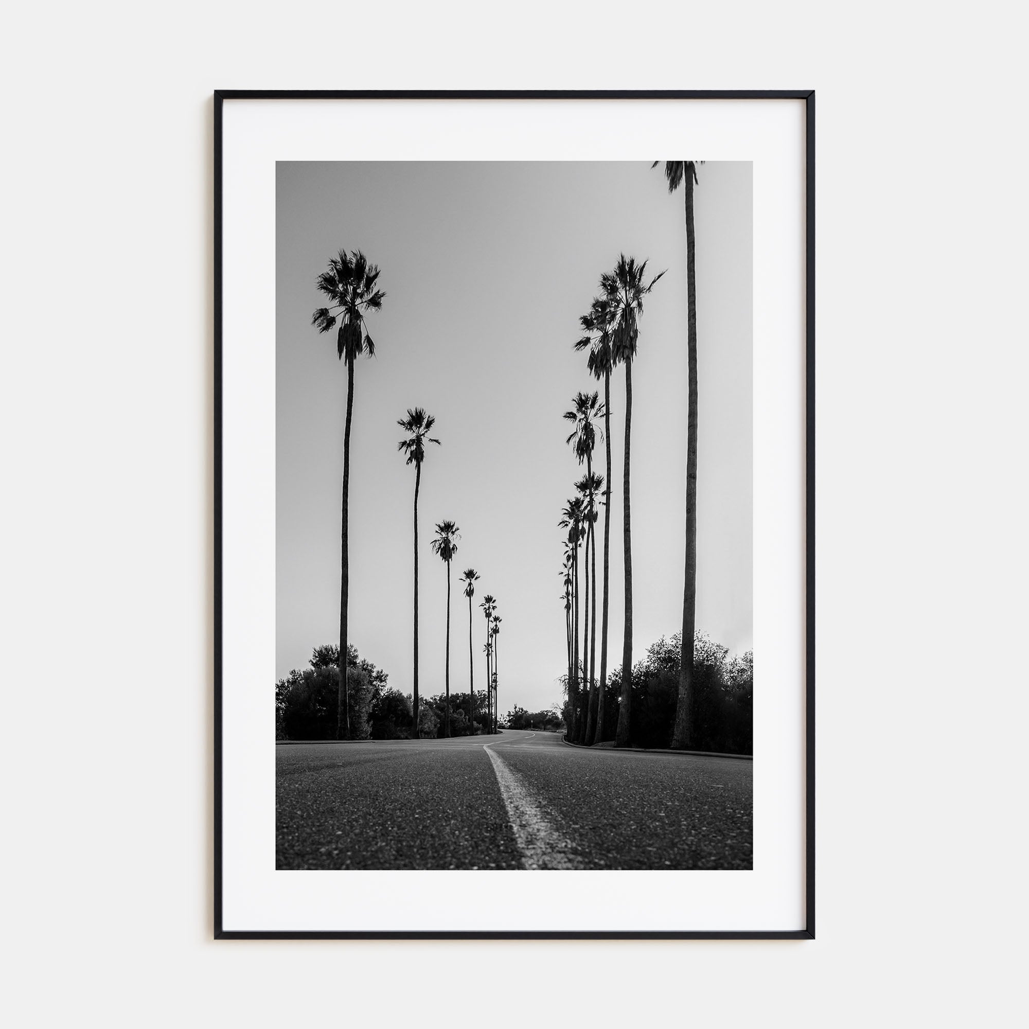 Los Angeles Photo B&W No 2 Poster