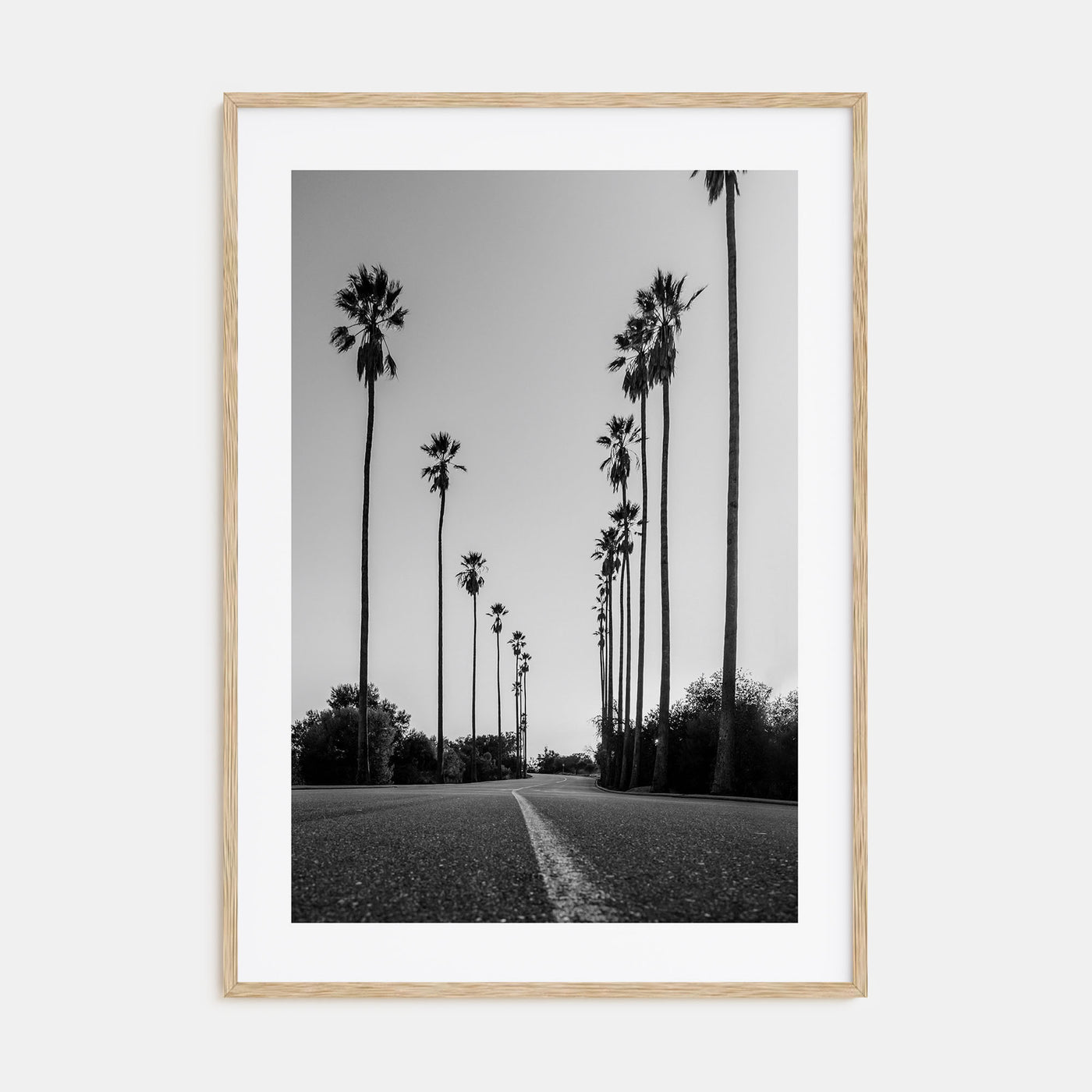 Los Angeles Photo B&W No 2 Poster