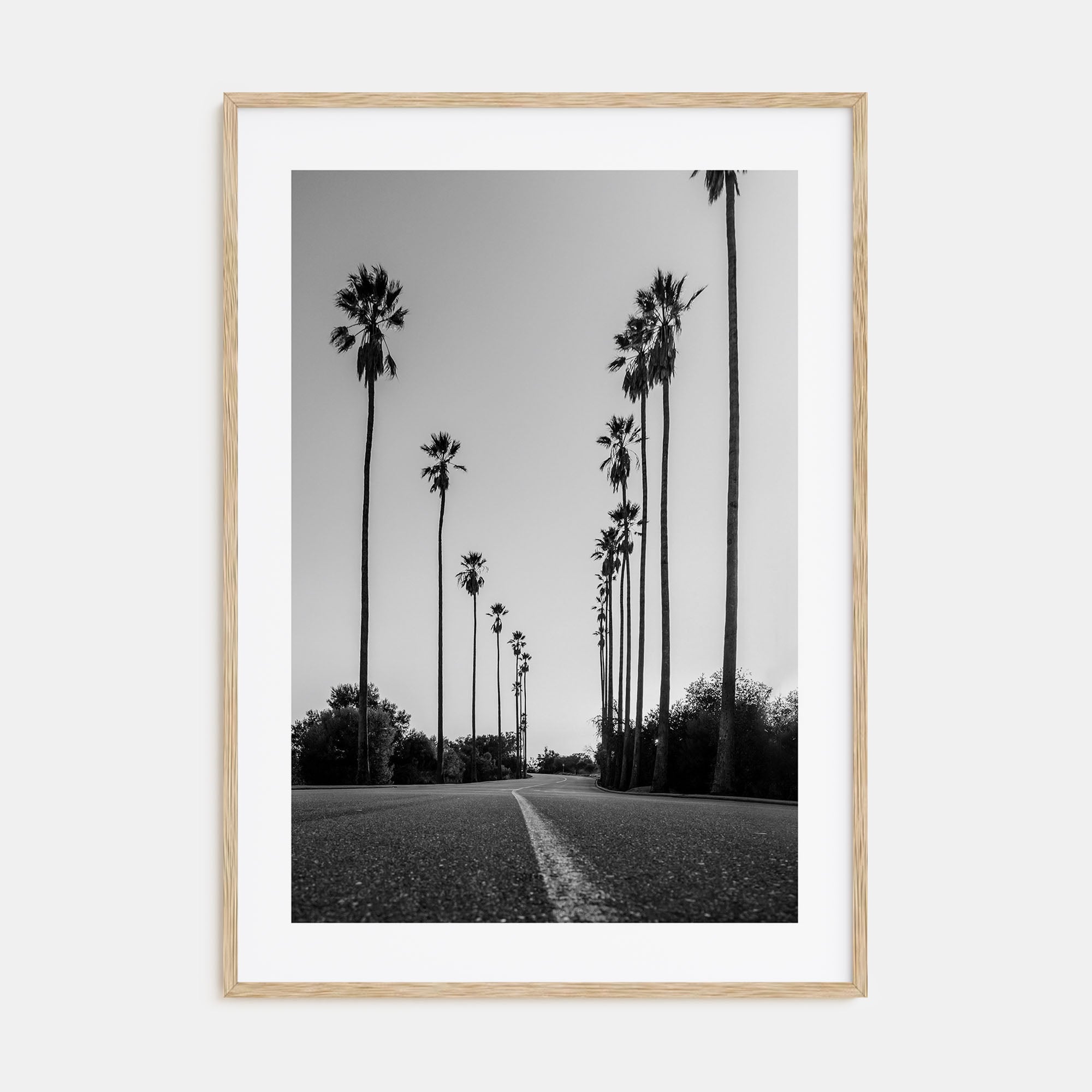 Los Angeles Photo B&W No 2 Poster