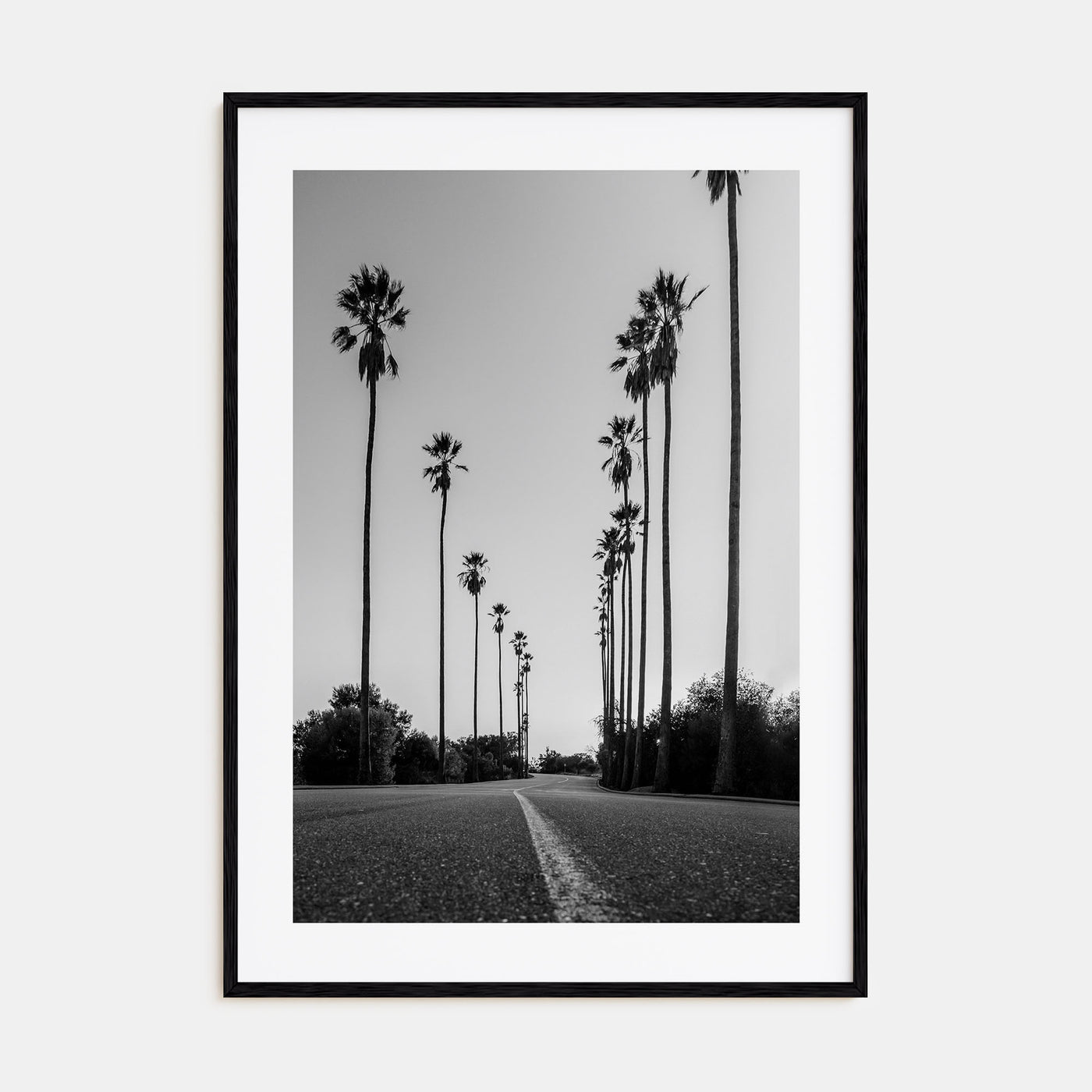 Los Angeles Photo B&W No 2 Poster