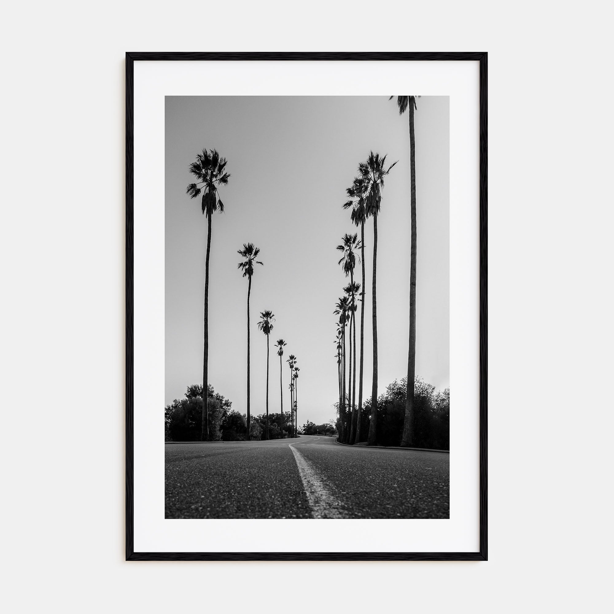 Los Angeles Photo B&W No 2 Poster