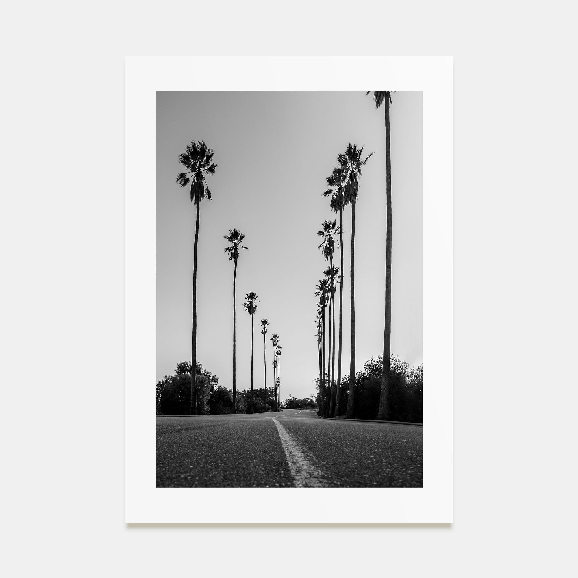 Los Angeles Photo B&W No 2 Poster