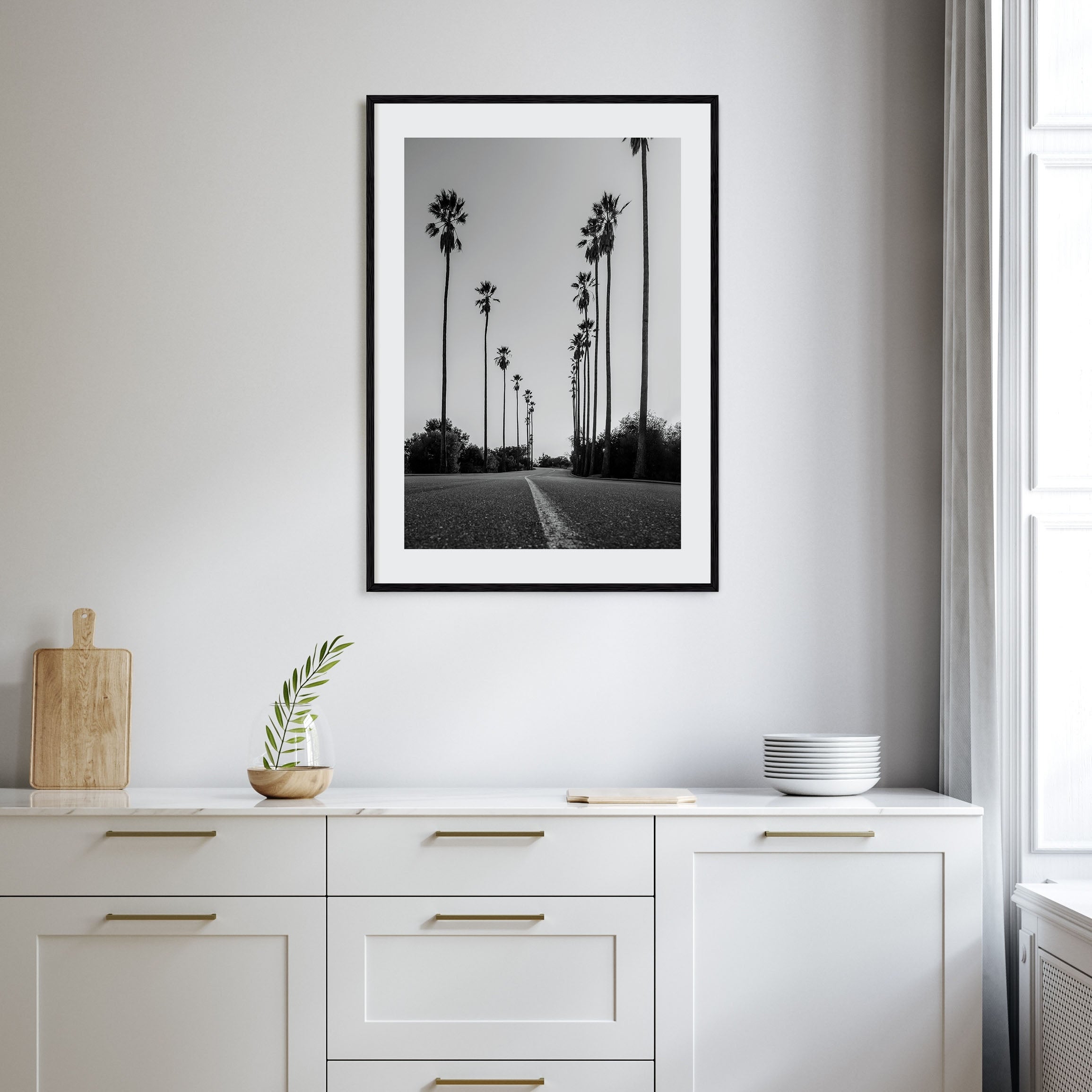 Los Angeles Photo B&W No 2 Poster