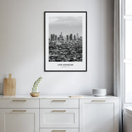 Los Angeles Portrait B&W No 3 Poster