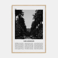 Los Angeles Travel B&W No 1 Poster