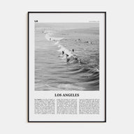 Los Angeles Travel B&W No 3 Poster