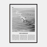 Los Angeles Travel B&W No 3 Poster