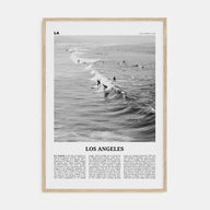 Los Angeles Travel B&W No 3 Poster