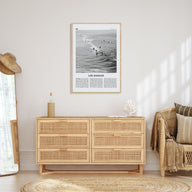 Los Angeles Travel B&W No 3 Poster