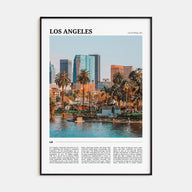Los Angeles Travel Color No 1 Poster