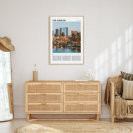 Los Angeles Travel Color No 1 Poster