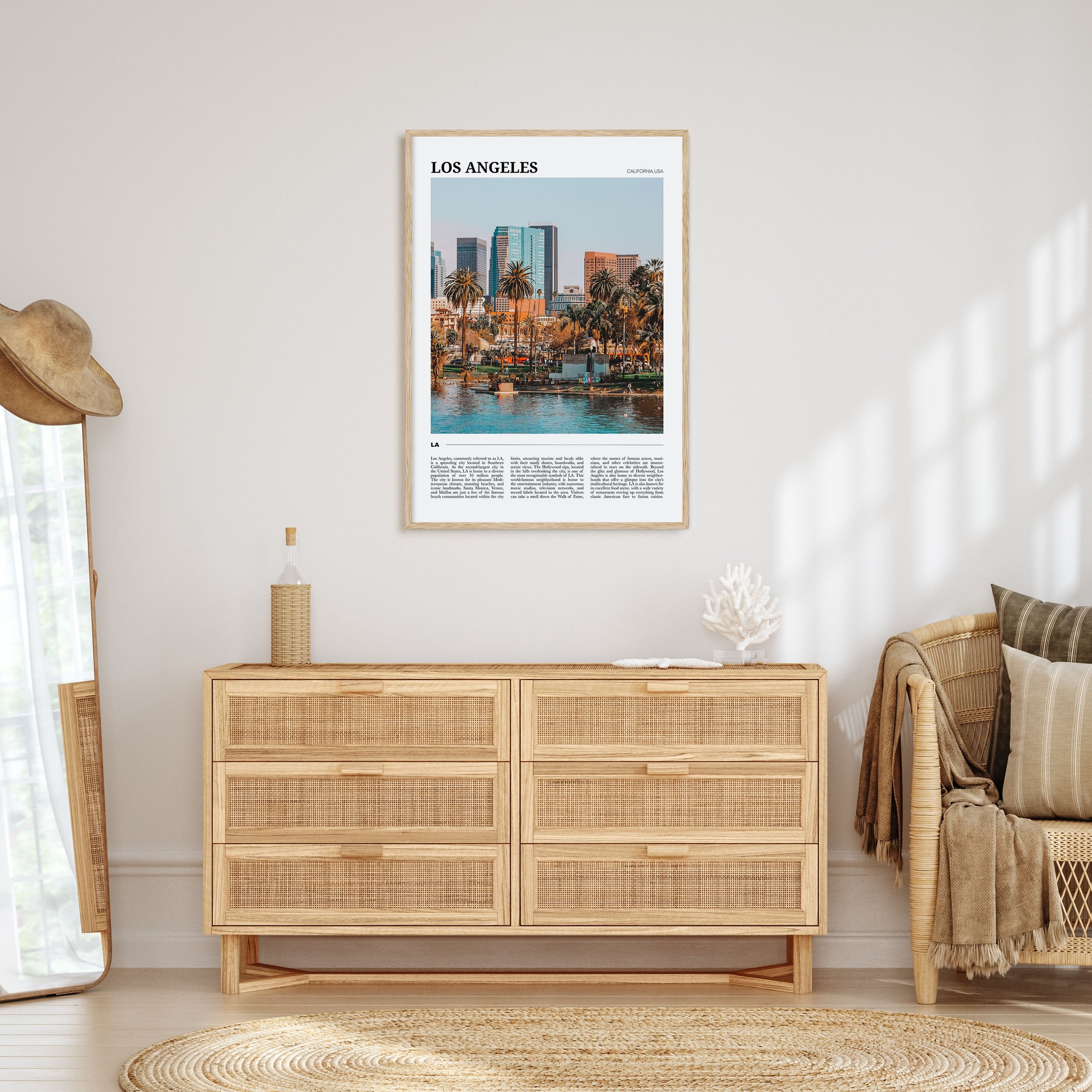 Los Angeles Travel Color No 1 Poster
