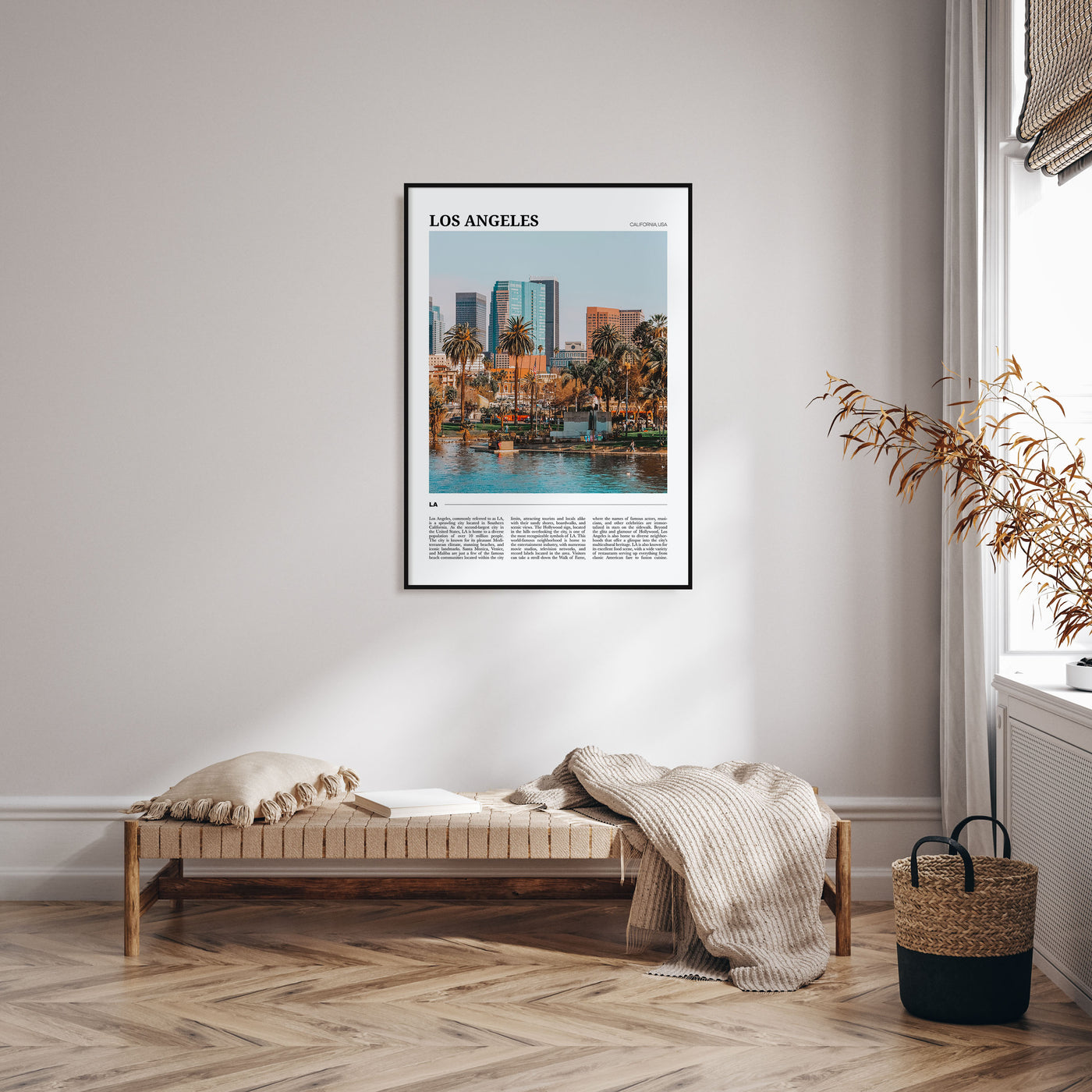 Los Angeles Travel Color No 1 Poster
