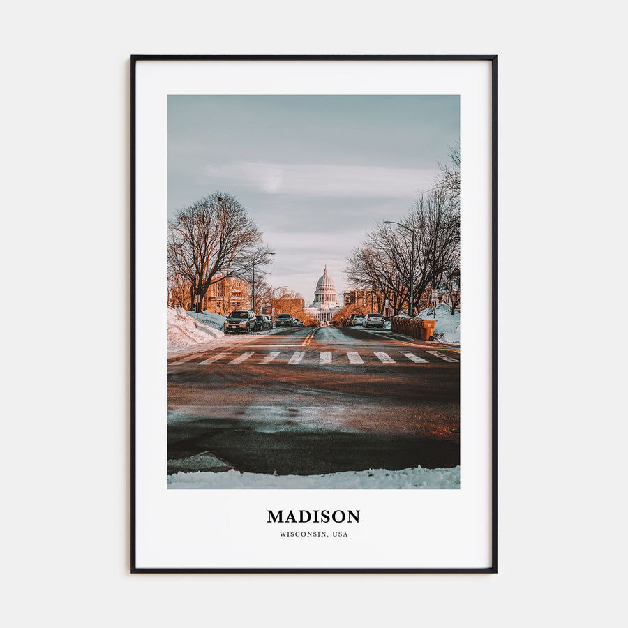 Madison Portrait Color Poster