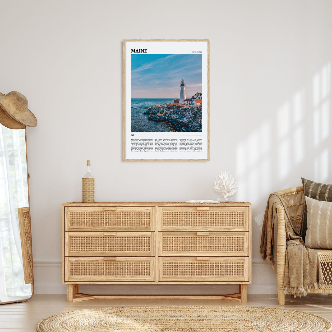 Maine Travel Color No 1 Poster