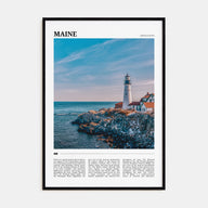 Maine Travel Color No 1 Poster