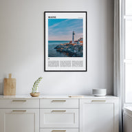 Maine Travel Color No 1 Poster