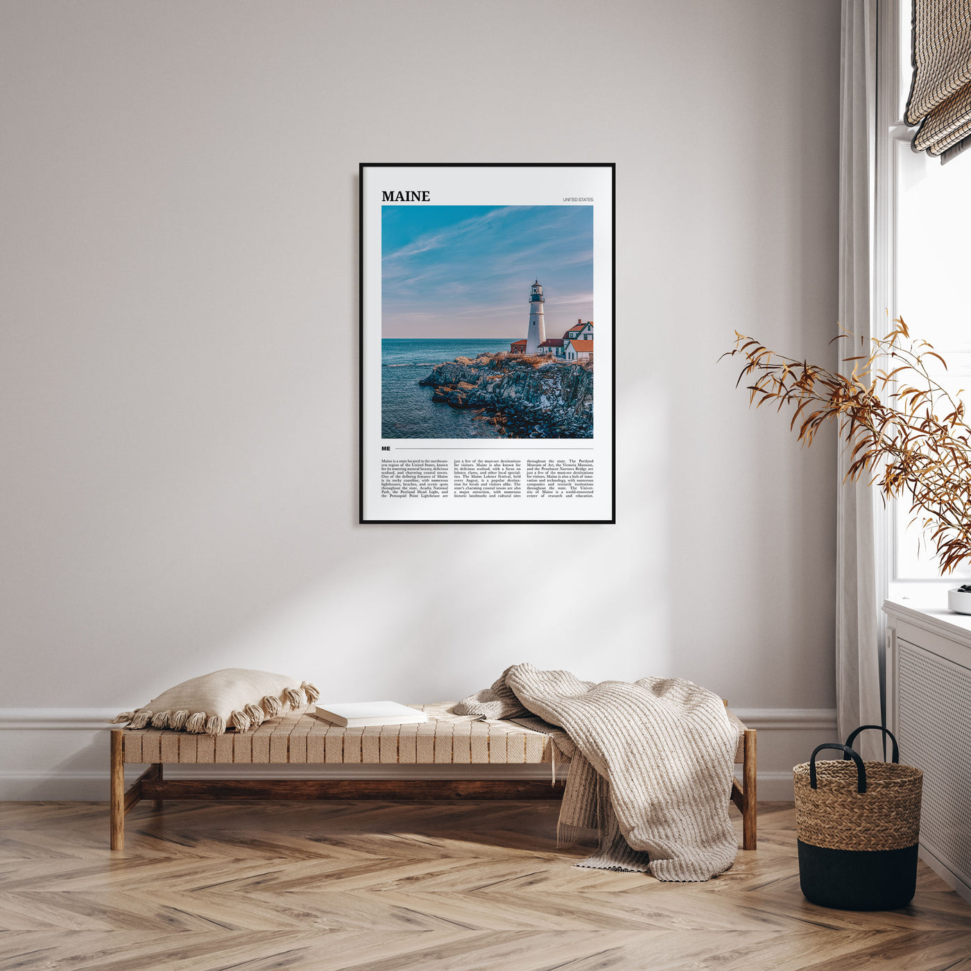 Maine Travel Color No 1 Poster
