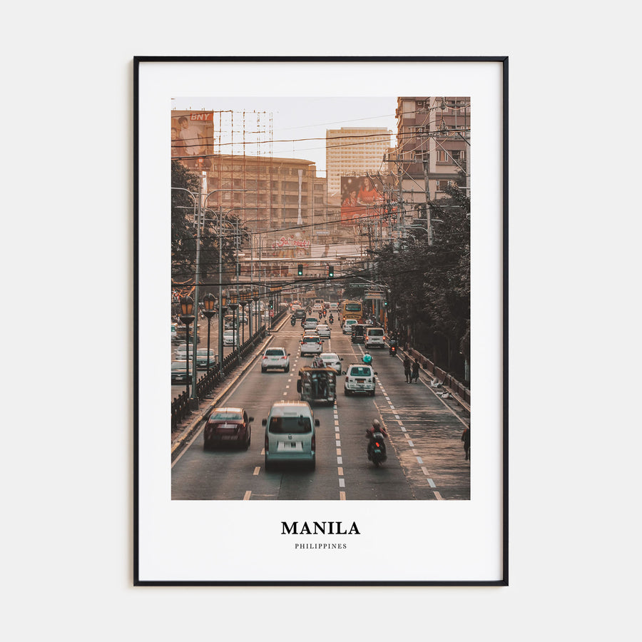 Manila Portrait Color Poster