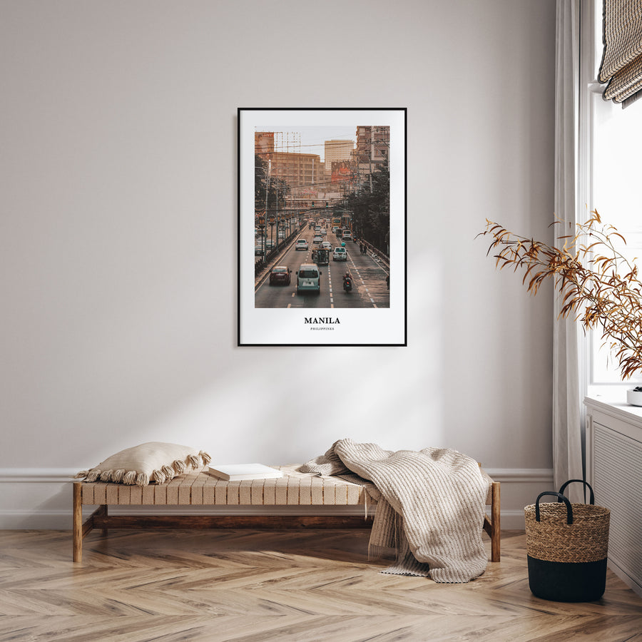 Manila Portrait Color Poster