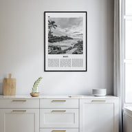 Maui Travel B&W No 1 Poster