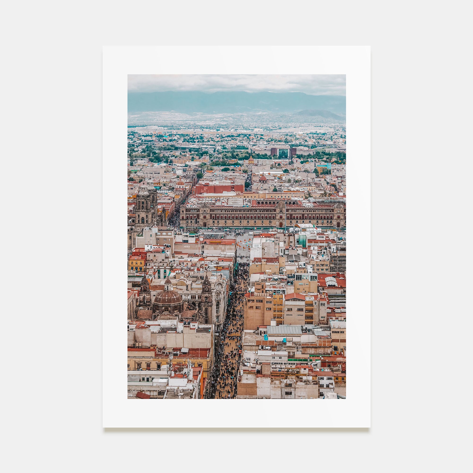 Mexico City Photo Color No 1 Poster