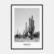 Mexico Portrait B&W No 1 Poster