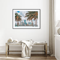 Miami Landscape Color Poster